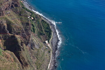 View from Cabo Girão on Madeira
