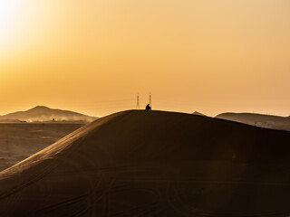 Fototapeta na wymiar Al Ain Desert Al Ain, Desert, UAE, View, Tour