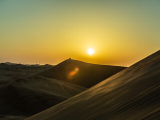 Fototapeta na wymiar Al Ain Desert Al Ain, Desert, UAE, View, Tour