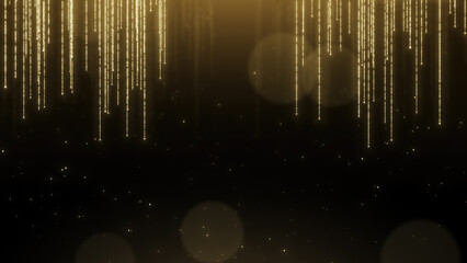 gold luxury glitter abstract background, beautiful festive sparkle light