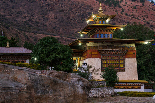 Gom Kora monastery near Trashigang, eastern Bhutan