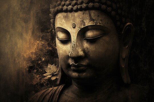 Buddha Statue, Generative ai