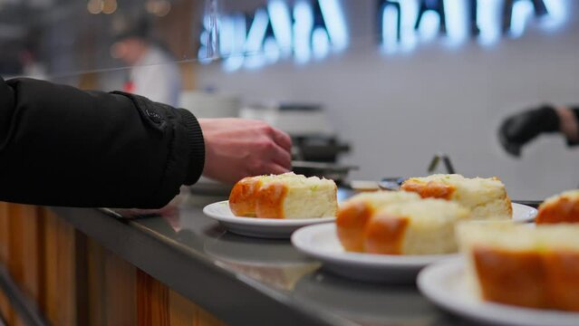 Grab-and-go food options are perfect for busy individuals who don't have time to sit down for a meal. Pre-packaged sandwiches and salads are readily available at convenience stores and gas stations.
