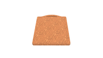 cork board isolated on white background