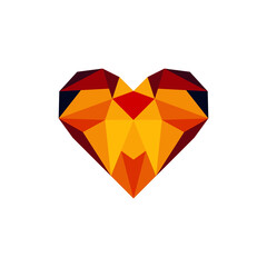 Heart icon. Love. Vector illustration.
