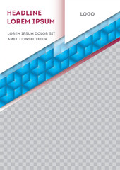 Minimalist Editable Geometric Book Cover Template