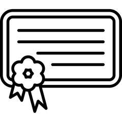 Digital Certificate Icon