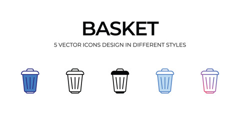 Icon Design in Five style with Editable Stroke. Line, Solid, Flat Line, Duo Tone Color, and Color Gradient Line. Suitable for Web Page, Mobile App, UI, UX and GUI design.