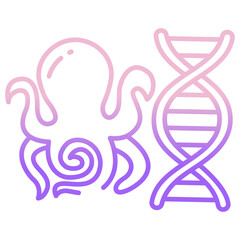 Obraz premium octopus icon