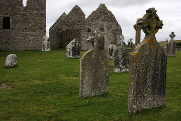 The monastery of Clonmacnoise - County Offaly - Ireland