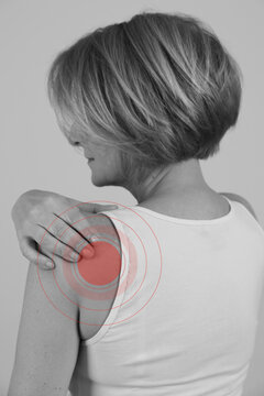 Shoulder pain, Joint Problems, Arthritis concept