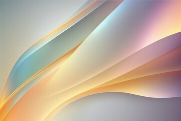 Obraz premium abstract background lines and curves illustration