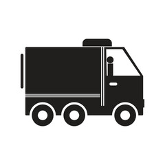 products delivery van icon