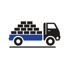 products delivery van icon