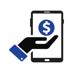 crowd funding icon vector