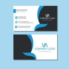 Modern Creative Business Card Template Design 
