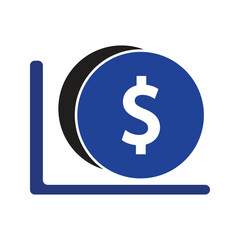 financial money growth icon