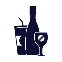 Glass Drinks, Drink and Glass Icon