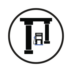 fuel gas station icon