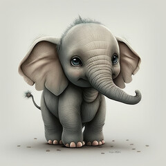 AI-Generated Baby cute adorable small cute animal