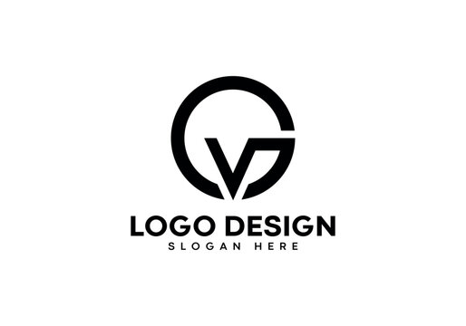 Creative Logo Designs Ideas Png - Gv Logo Design Ideas, Transparent Png ,  Transparent Png Image - PNGitem