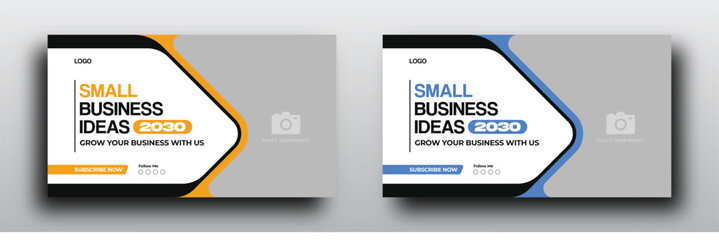 Small business idea youtube video thumbnail