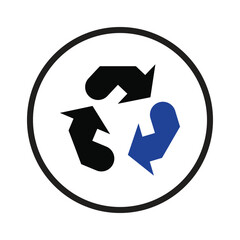 garbage recycle icon