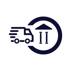 fast grocery delivery icon