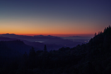 Sunrise In Napa California