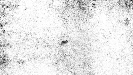 Black and white vintage scratched grunge isolated on background, old film effect. Distressed old abstract stock texture overlays. space for text.