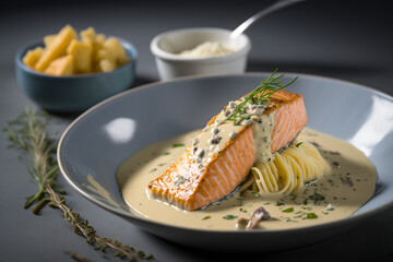 Creamy Garlic Tuscan Salmon: A Flavorful Seafood Delight