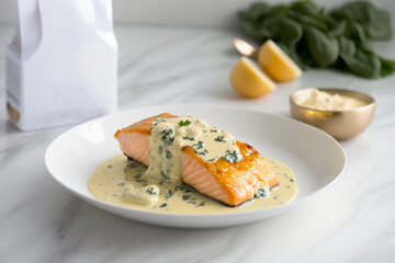 Creamy Garlic Tuscan Salmon: A Flavorful Seafood Delight