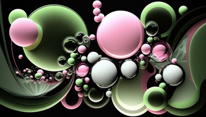 Abstract Background. Colorful background. Generative AI