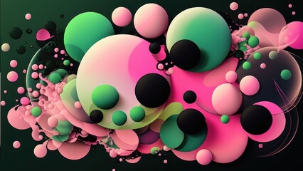 Abstract Background. Colorful background. Generative AI