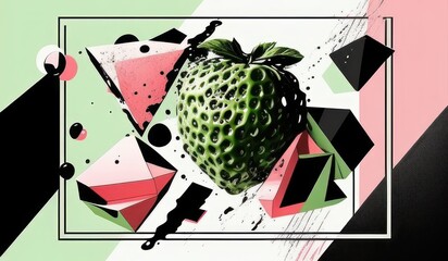 Abstract Background. Colorful background. Generative AI