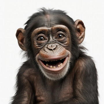 Smiling monkey (AI Generated)