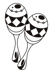 maracas instrument musical