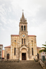 Church of Santa Maria das Dores in Lalin, province of Pontevedra, Galicia, Spain