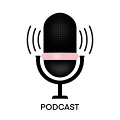 retro microphone icon png