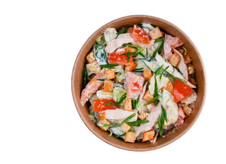 Salad s for online restaurant menu on white background1