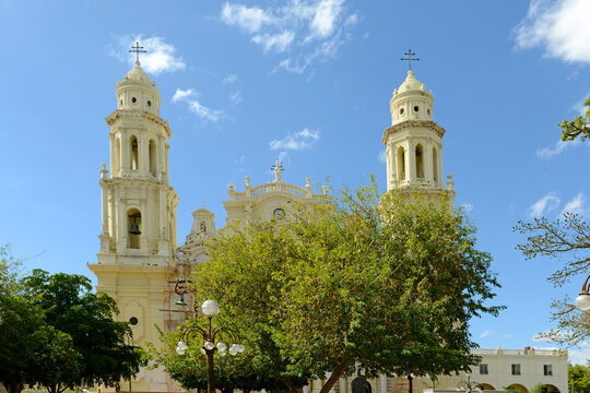 The Catedral Metropolitana de Nuestra Senora de la Asuncion in Hermosillo, Mexico