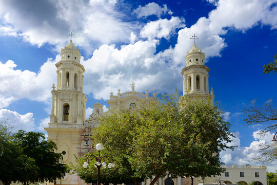 The Catedral Metropolitana de Nuestra Senora de la Asuncion in Hermosillo, Mexico