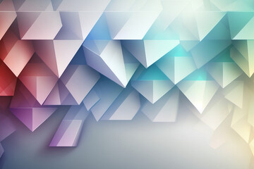 Fototapeta premium abstract triangle background