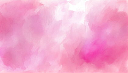 Obraz na płótnie Canvas Beautiful elegant pink watercolor texture background, Generative AI