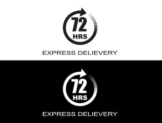 Express delivery in 72 hours. Fast delivery, express and urgent shipping