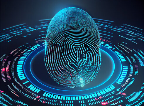 Access Control, fingerprint, biometrics, authentication, security concept