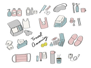 旅行　アメニティ　防災グッズ