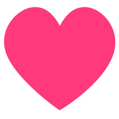 Heart Love flat illustration art 