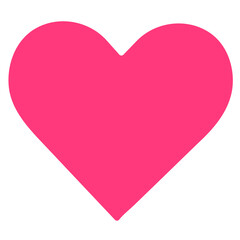 Heart Love flat illustration art 