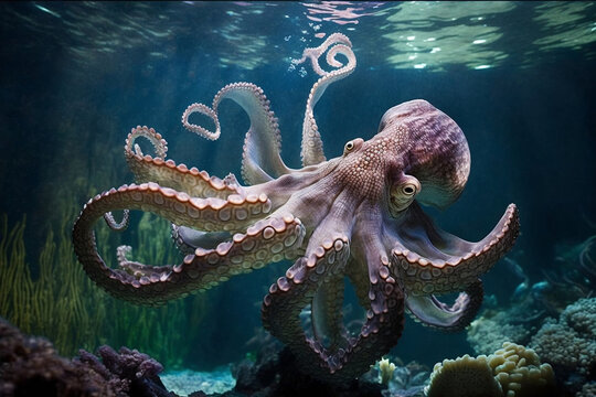 Octopus In The Aquarium, Generative Ai